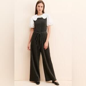 Missing You Already Corduroy Square Neck Jumpsuit